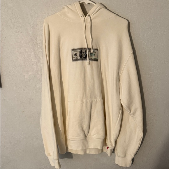 Supreme Cream Franklin Hoodie - Picture 1 of 4